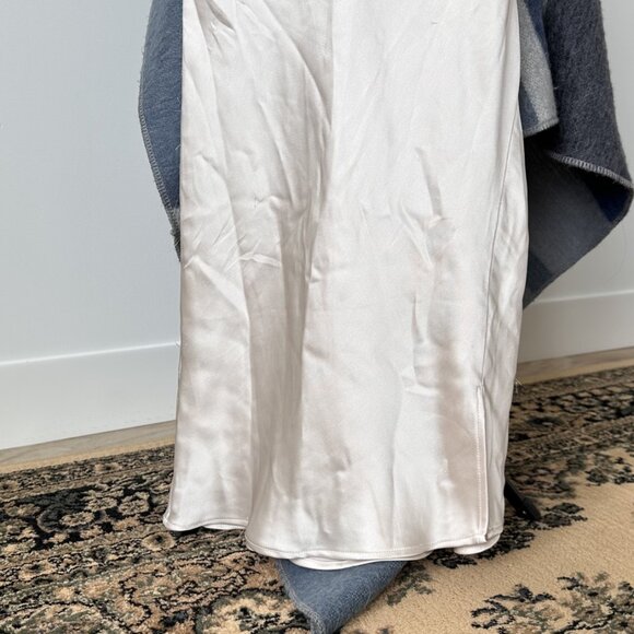 Dynamite Cream Satin Slip Dress Size XS – Chic & Elegant - Picture 4 of 5